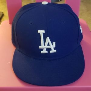 Kids Dodgers fitted hat